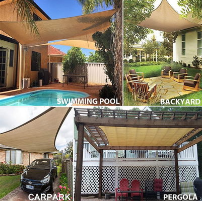 三角形の陰の帆紫外線保護太陽の陰の帆