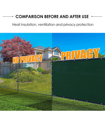 デッキのポーチの屋外のバルコニーのWindbreakのための150gsm網のプライバシー スクリーン
